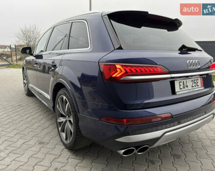 Синий Ауди SQ7, объемом двигателя 4 л и пробегом 185 тыс. км за 74999 $, фото 6 на Automoto.ua