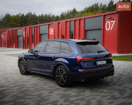 Ауді SQ7 2020 у Львові на Automoto.ua Синій Ауді SQ7, об'ємом двигуна 3.99 л та пробігом 66 тис. км за 72000 $, фото 2 на Automoto.ua