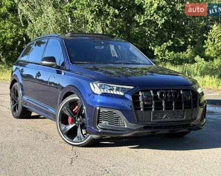 Синій Ауді SQ7, об'ємом двигуна 4 л та пробігом 136 тис. км за 77000 $, фото 7 на Automoto.ua