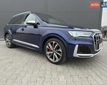 Синий Ауди SQ7, объемом двигателя 4 л и пробегом 185 тыс. км за 74999 $, фото 7 на Automoto.ua
