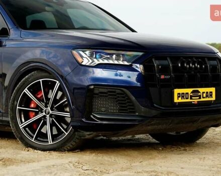 Синій Ауді SQ7, об'ємом двигуна 3.99 л та пробігом 60 тис. км за 72000 $, фото 1 на Automoto.ua