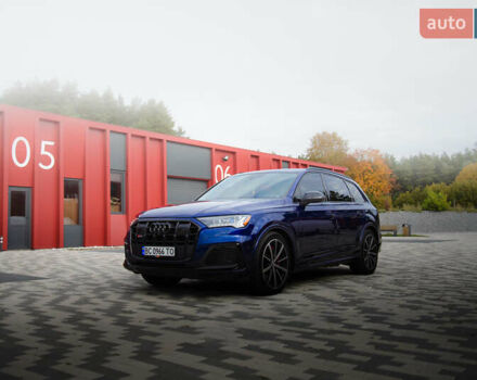Ауді SQ7 2020 у Львові на Automoto.ua Синій Ауді SQ7, об'ємом двигуна 3.99 л та пробігом 66 тис. км за 72000 $, фото 3 на Automoto.ua