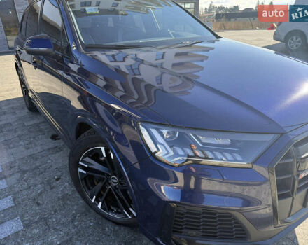 Синий Ауди SQ7, объемом двигателя 3.96 л и пробегом 176 тыс. км за 78000 $, фото 7 на Automoto.ua