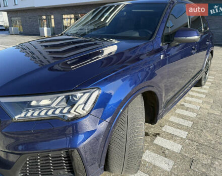 Синий Ауди SQ7, объемом двигателя 3.96 л и пробегом 176 тыс. км за 78000 $, фото 6 на Automoto.ua