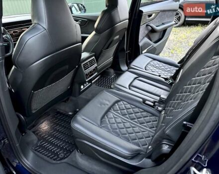 Синій Ауді SQ7, об'ємом двигуна 4 л та пробігом 136 тис. км за 77000 $, фото 63 на Automoto.ua