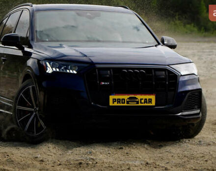 Ауді SQ7 2020 у Львові на Automoto.ua Синій Ауді SQ7, об'ємом двигуна 3.99 л та пробігом 66 тис. км за 72000 $, фото 32 на Automoto.ua