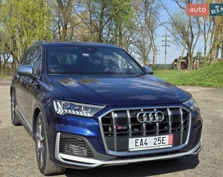 Синий Ауди SQ7, объемом двигателя 4 л и пробегом 182 тыс. км за 68800 $, фото 8 на Automoto.ua
