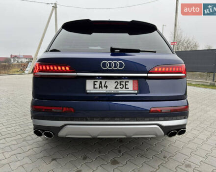 Синий Ауди SQ7, объемом двигателя 4 л и пробегом 185 тыс. км за 74999 $, фото 10 на Automoto.ua