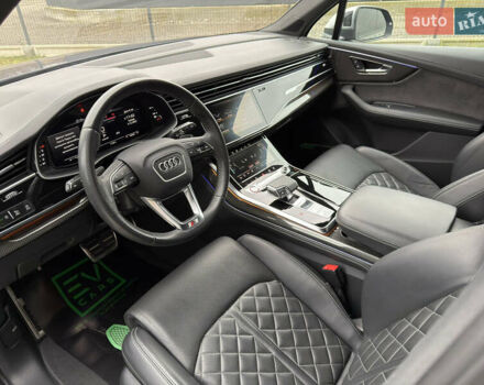 Синий Ауди SQ7, объемом двигателя 4 л и пробегом 185 тыс. км за 74999 $, фото 24 на Automoto.ua