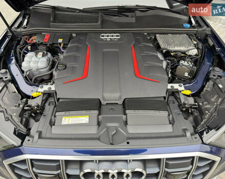 Синий Ауди SQ7, объемом двигателя 4 л и пробегом 185 тыс. км за 74999 $, фото 94 на Automoto.ua