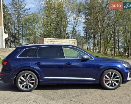Синий Ауди SQ7, объемом двигателя 4 л и пробегом 182 тыс. км за 68800 $, фото 5 на Automoto.ua