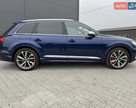 Синий Ауди SQ7, объемом двигателя 4 л и пробегом 185 тыс. км за 74999 $, фото 8 на Automoto.ua