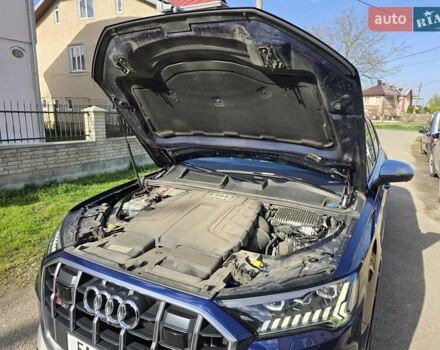 Синий Ауди SQ7, объемом двигателя 4 л и пробегом 182 тыс. км за 68800 $, фото 65 на Automoto.ua