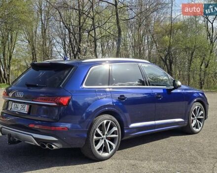 Синий Ауди SQ7, объемом двигателя 4 л и пробегом 182 тыс. км за 68800 $, фото 4 на Automoto.ua