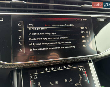 Синий Ауди SQ7, объемом двигателя 4 л и пробегом 185 тыс. км за 74999 $, фото 86 на Automoto.ua