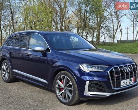 Синий Ауди SQ7, объемом двигателя 4 л и пробегом 182 тыс. км за 68800 $, фото 6 на Automoto.ua