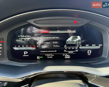 Синий Ауди SQ7, объемом двигателя 3.96 л и пробегом 176 тыс. км за 78000 $, фото 21 на Automoto.ua