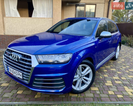 Синий Ауди SQ7, объемом двигателя 3.96 л и пробегом 220 тыс. км за 38000 $, фото 1 на Automoto.ua