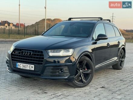Синий Ауди SQ7, объемом двигателя 3.96 л и пробегом 245 тыс. км за 44900 $, фото 1 на Automoto.ua