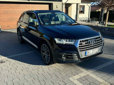 Синій Ауді SQ7, об'ємом двигуна 3.96 л та пробігом 227 тис. км за 52084 $, фото 1 на Automoto.ua