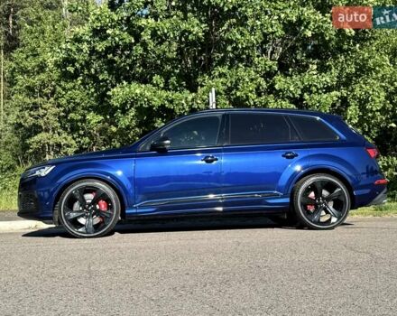 Синій Ауді SQ7, об'ємом двигуна 4 л та пробігом 136 тис. км за 77000 $, фото 1 на Automoto.ua