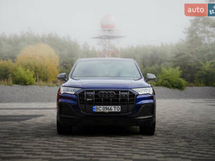Синий Ауди SQ7, объемом двигателя 3.99 л и пробегом 66 тыс. км за 72000 $, фото 1 на Automoto.ua