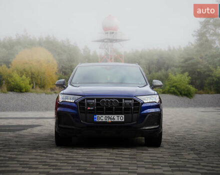 Ауді SQ7 2020 у Львові на Automoto.ua Синій Ауді SQ7, об'ємом двигуна 3.99 л та пробігом 66 тис. км за 72000 $, фото 1 на Automoto.ua