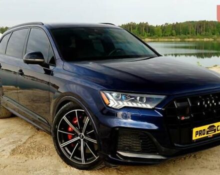 Синій Ауді SQ7, об'ємом двигуна 3.99 л та пробігом 60 тис. км за 72000 $, фото 1 на Automoto.ua
