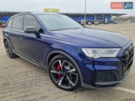 Ауди SQ7 2021 в Днепре (Днепропетровске) на Automoto.ua Синий Ауди SQ7, объемом двигателя 3.96 л и пробегом 165 тыс. км за 81000 $, фото 1 на Automoto.ua