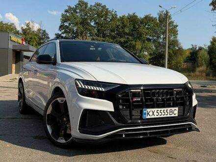 Білий Ауді SQ8, об'ємом двигуна 4 л та пробігом 112 тис. км за 75000 $, фото 1 на Automoto.ua