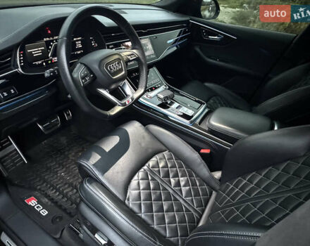 Чорний Ауді SQ8, об'ємом двигуна 4 л та пробігом 91 тис. км за 74500 $, фото 28 на Automoto.ua