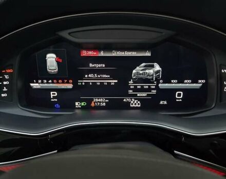 Черный Ауди SQ8, объемом двигателя 4 л и пробегом 28 тыс. км за 115000 $, фото 8 на Automoto.ua