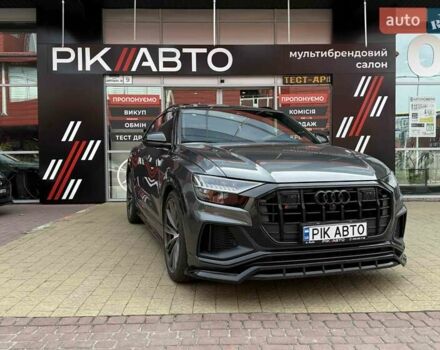 Серый Ауди SQ8, объемом двигателя 4 л и пробегом 92 тыс. км за 84900 $, фото 1 на Automoto.ua