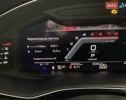 Синій Ауді SQ8, об'ємом двигуна 4 л та пробігом 44 тис. км за 115000 $, фото 38 на Automoto.ua