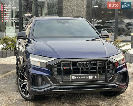 Синий Ауди SQ8, объемом двигателя 4 л и пробегом 135 тыс. км за 76999 $, фото 1 на Automoto.ua