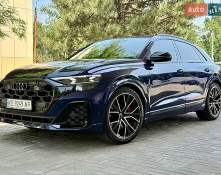 Синий Ауди SQ8, объемом двигателя 4 л и пробегом 94 тыс. км за 89000 $, фото 1 на Automoto.ua