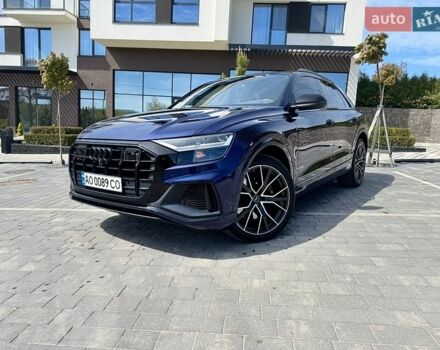 Синий Ауди SQ8, объемом двигателя 4 л и пробегом 136 тыс. км за 74000 $, фото 1 на Automoto.ua
