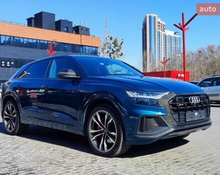 Синий Ауди SQ8, объемом двигателя 4 л и пробегом 104 тыс. км за 89000 $, фото 1 на Automoto.ua