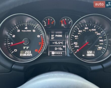 Белый Ауди ТТ, объемом двигателя 2 л и пробегом 138 тыс. км за 12900 $, фото 5 на Automoto.ua