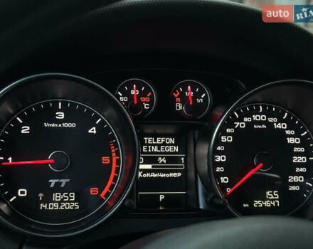 Черный Ауди ТТ, объемом двигателя 2 л и пробегом 254 тыс. км за 18500 $, фото 34 на Automoto.ua