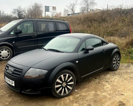 Черный Ауди ТТ, объемом двигателя 1.8 л и пробегом 280 тыс. км за 6500 $, фото 1 на Automoto.ua