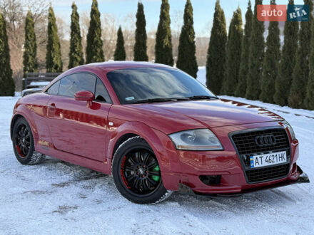 Красный Ауди ТТ, объемом двигателя 1.8 л и пробегом 220 тыс. км за 7500 $, фото 1 на Automoto.ua