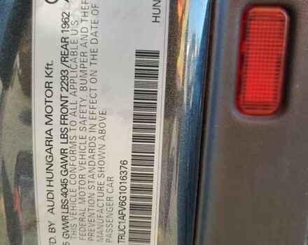 Серый Ауди ТТС, объемом двигателя 1.98 л и пробегом 158 тыс. км за 14000 $, фото 11 на Automoto.ua