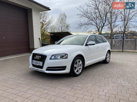 Ауді A3 Sportback 2012 у Бучаче на Automoto.ua Білий Ауді A3 Sportback, об'ємом двигуна 1.6 л та пробігом 167 тис. км за 11500 $, фото 1 на Automoto.ua