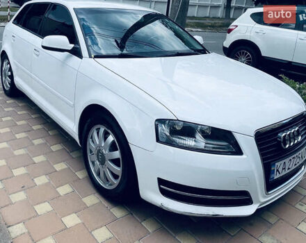 Белый Ауди A3 Sportback, объемом двигателя 1.4 л и пробегом 141 тыс. км за 7500 $, фото 1 на Automoto.ua