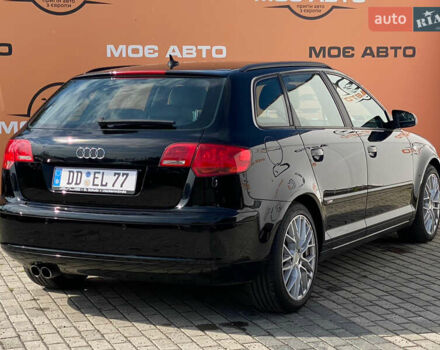 Черный Ауди A3 Sportback, объемом двигателя 2 л и пробегом 195 тыс. км за 6950 $, фото 5 на Automoto.ua