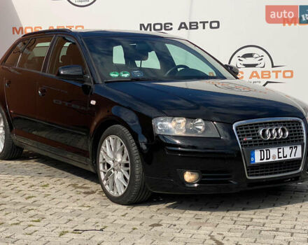 Черный Ауди A3 Sportback, объемом двигателя 2 л и пробегом 195 тыс. км за 6950 $, фото 2 на Automoto.ua
