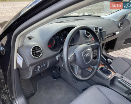 Черный Ауди A3 Sportback, объемом двигателя 1.6 л и пробегом 147 тыс. км за 6999 $, фото 19 на Automoto.ua