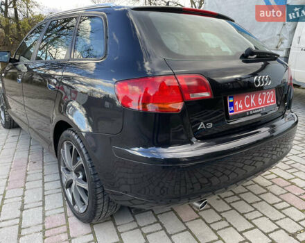 Черный Ауди A3 Sportback, объемом двигателя 1.6 л и пробегом 147 тыс. км за 6999 $, фото 6 на Automoto.ua