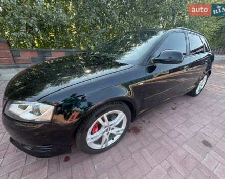 Черный Ауди A3 Sportback, объемом двигателя 1.98 л и пробегом 226 тыс. км за 9500 $, фото 2 на Automoto.ua